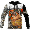 Deer Hunter 3D All Over Printed Shirts For Men LAM
