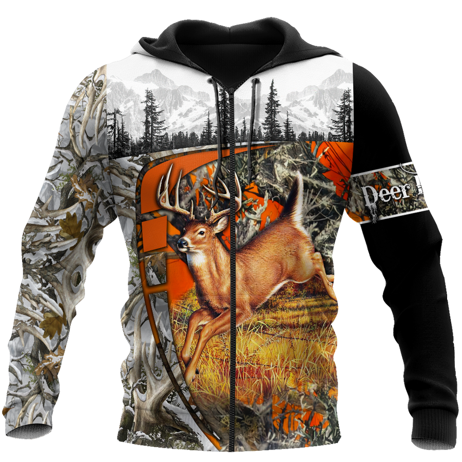 Deer Hunter 3D All Over Printed Shirts For Men LAM
