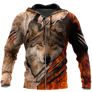 Wolf hoodie shirt for men and women HAC310806