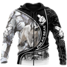 All Over Printed Polar Bear Hoodie VP03102001-MEI