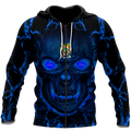 Puerto Rico Crytal Skulls Shirt TQH20061804-Apparel-TQH-Zipped Hoodie-S-Vibe Cosy™