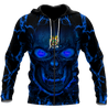Puerto Rico Crytal Skulls Shirt TQH20061804-Apparel-TQH-Zipped Hoodie-S-Vibe Cosy™