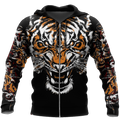 Tiger Fighter 3D Over Printed Shirt for Men and Women
