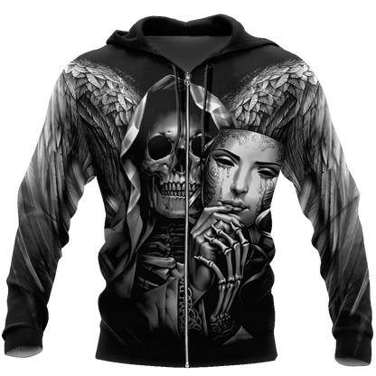 Premium Skull Tattoo 3D All Over Printed Unisex Shirts