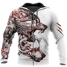 Alpha Wolf Tattoo 3D All Over Printed Unisex Shirts