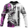 German shepherd pink tattoo 3d hoodie shirt for men and women HAC180805