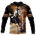 Love Horse Custom Name 3D All Over Printed Shirts TA10032001