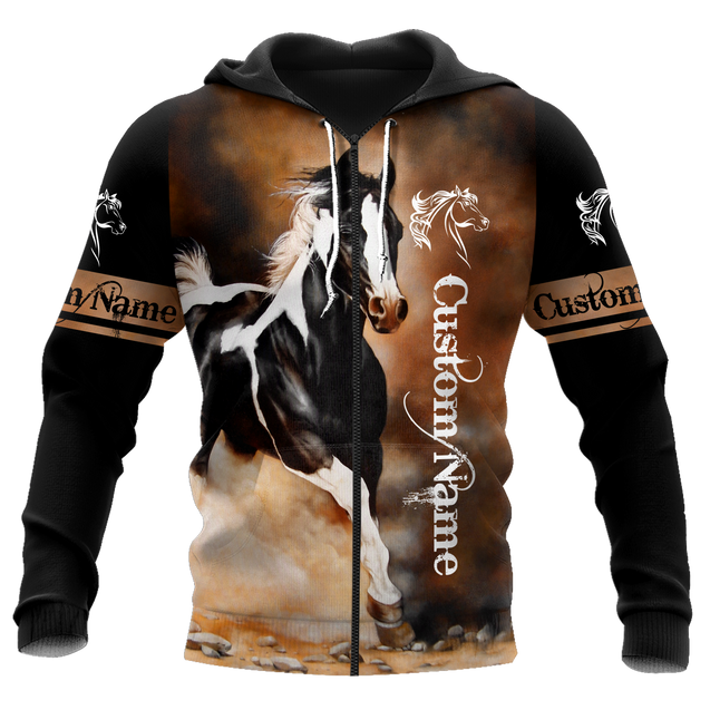 Love Horse Custom Name 3D All Over Printed Shirts TA10032001