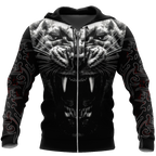 Tattoo White Tiger  3D All Over Printed Unisex Shirts