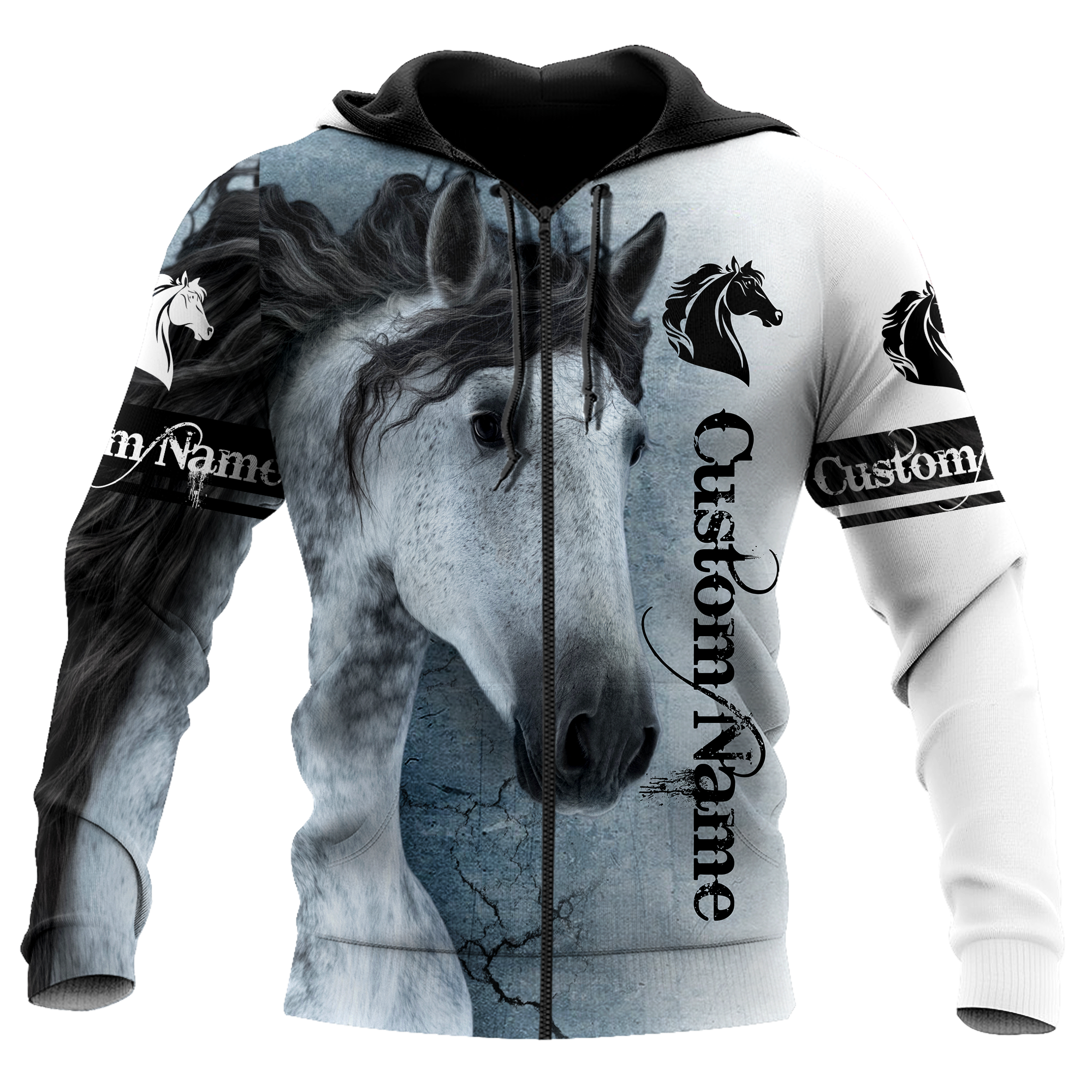 Horse Custome Name 3D All Over Printed Shirts Pi06102001