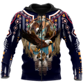 Eagle Fly Dreamcatcher Native American 3D All Over Printed Shirts