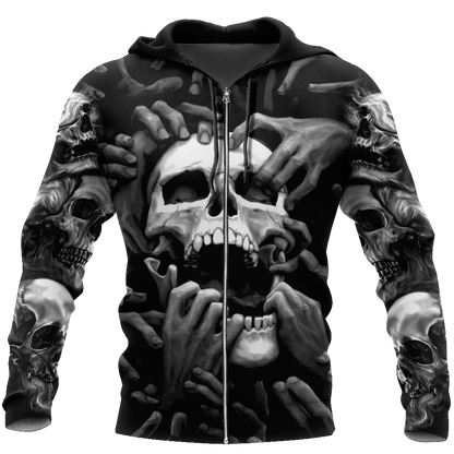 Premium Skull Tattoo 3D All Over Printed Unisex Shirts