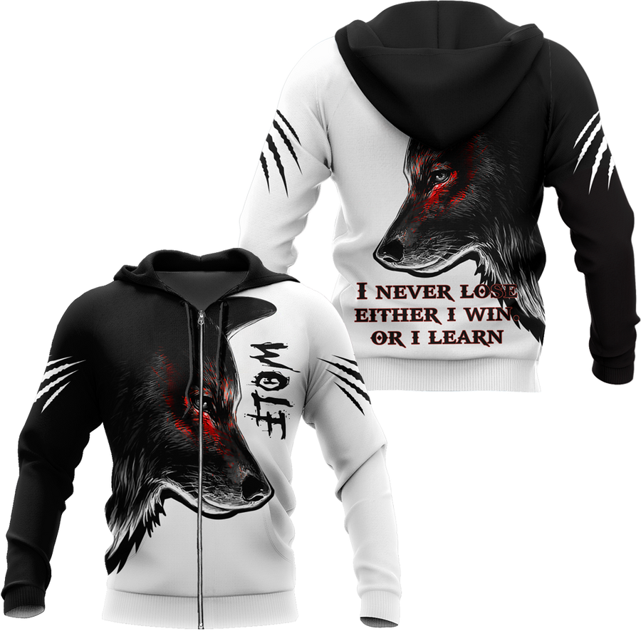 Wolf 3D All Over Printed Shirts For Men and Women HAC080501-Apparel-TT-Hoodie-S-Vibe Cosy™