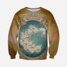 3D All Over Printed Dinosaur Map Shirts And Shorts-3D All Over Printed Clothes-HP Arts-Long-sleeved Shirt-XS-Vibe Cosy™