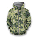 All Over Printed Hunting Duck Camo Shirts-Apparel-HbArts-Zip-Hoodie-S-Vibe Cosy™