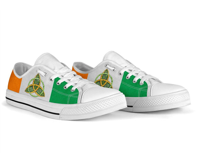 Irish Circle White Limited Low Top Shoes SU040302-Shoes-SUN-EU40 (US8.5)-Vibe Cosy™