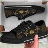 JAPANESE KOI FISH AND LOTUS LOW TOP SHOES 22022106.CXT