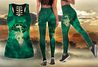 Hippie Stoner Green Combo Legging + Tank Limited by SUN JJ110525-Apparel-SUN-S-S-Vibe Cosy™