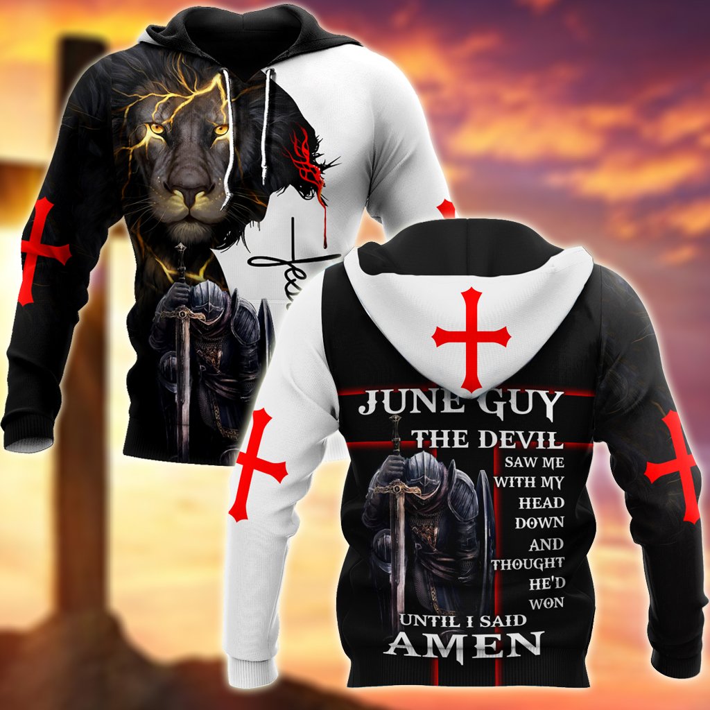 June Guy- Untill I Said Amen 3D All Over Printed Shirts For Men and Women Pi250501-Apparel-TA-Hoodie-S-Vibe Cosy™