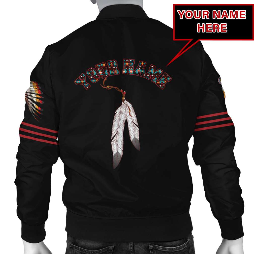 Custom Name Native American3D All Over Printed Unisex Shirts