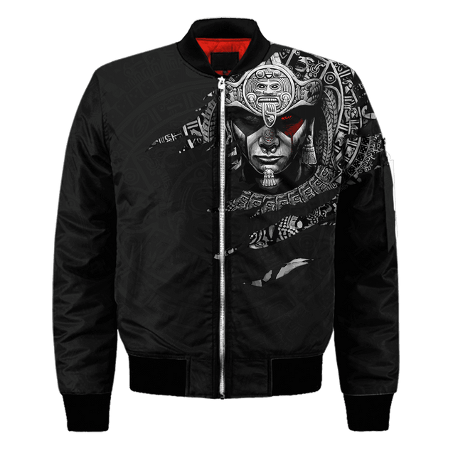 Aztec Warrior 3D All Over Printed Hoodie