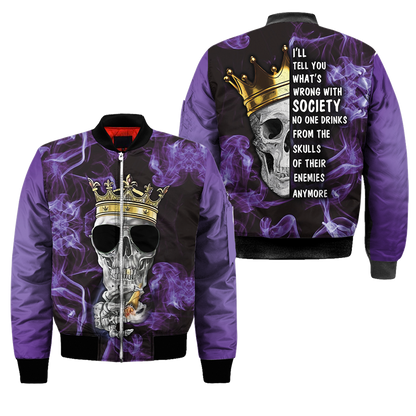 Premium Skull 3D All Over Printed Unisex Shirts