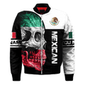 Personalized Mexican Skull Hoodie 3D All Over Printed Unisex Hoodie