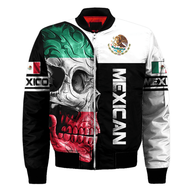 Mexican Skull 3D All Over Printed Unisex Shirts