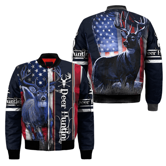 American Deer Hunting 3D All Over Printed Unisex Shirts