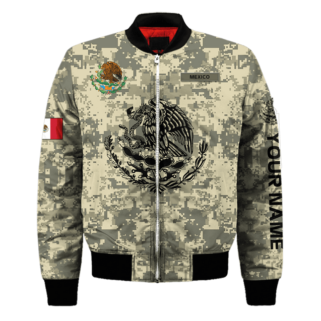 Personalized Mexican Army 3D All Over Printed Shirts