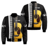 Piano Guitar Musical Instrument 3D All Over Printed Hoodie For Men And Women