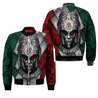 Aztec Warrior Mexico 3D All Over Printed Unisex Hoodies