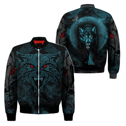 Wolf Viking 3D All Over Printed Unisex Shirts