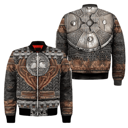 Viking Armor 3D All Over Printed Unisex Shirts