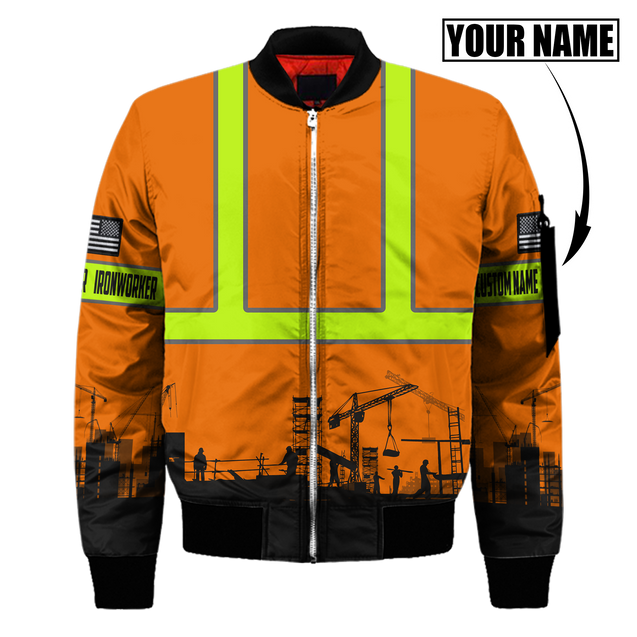 Personalized Ironworker Safety 3D All Over Printed Unisex Shirts TN