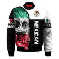 Mexican Skull 3D All Over Printed Shirts For Men and Women DQB10102001