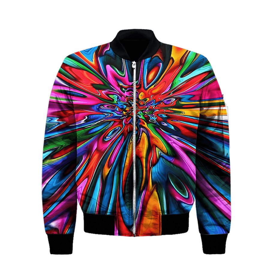 Hippie Bomber Jacket For Men And Women TQH200704.S4