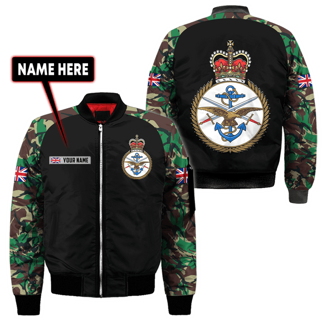 Custom Name XT British Armed Forces 3D Printed Shirts Pi25052104