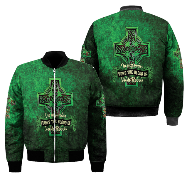 Irish St.Patrick day 3d hoodie shirt for men and women