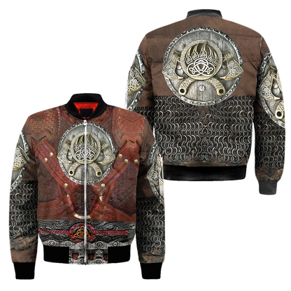 Viking Armor 3D All Over Printed Unisex Shirts