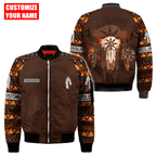 Customized Name Native American 3D All Over Printed Unisex Shirts