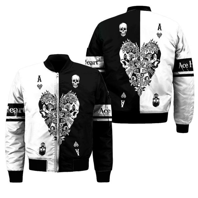 Ace Heart 3D All Over Printed Unisex Shirts