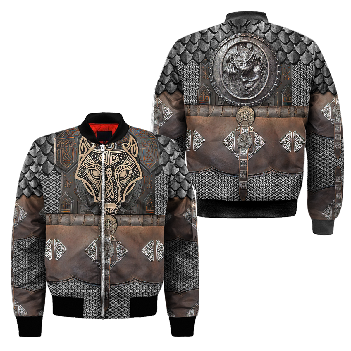 Viking Armor 3D All Over Printed Unisex Shirts