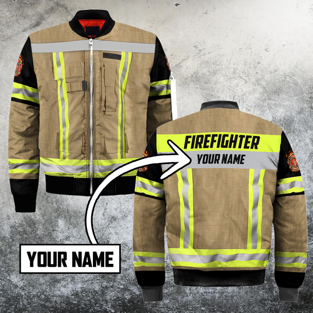 Customize Name Firefighter 3D All Over Printed Unisex Shirts MH01122001