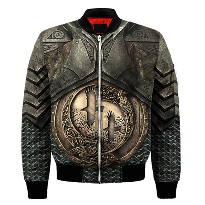 Viking Armor 3D All Over Printed Unisex Shirts