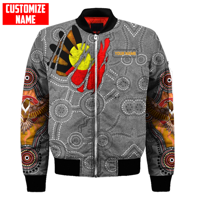 Custom name Aboriginal Australia In my heart Indigenous Painting Art 3D Cloak shirts