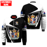 New Zealand Aotearoa Coat Of Arm Army Camou Personalize 3D Unisex Hoodie