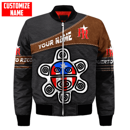 Customize Name Puerto Rico 3D All Over Printed Unisex Shirts