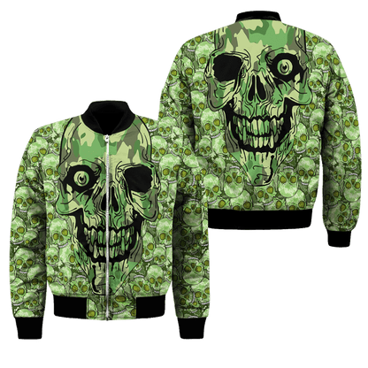 Premium Skull 3D All Over Printed Unisex Shirts