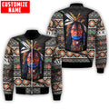 Customized Name Native American 3D All Over Printed Unisex Shirts